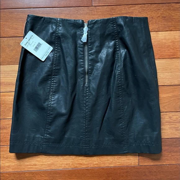 Free People Leather Skirt - Picture 3 of 4